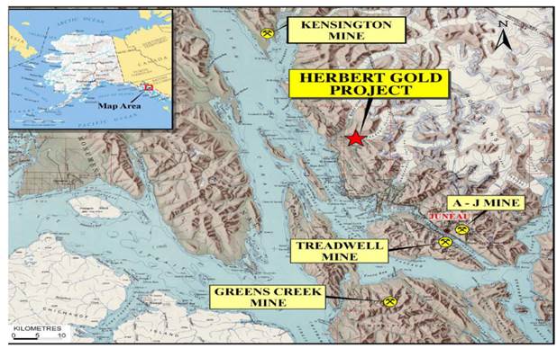Grande Portage bohrt 2,71 m mit 52,34 gpt Gold in Alaska
