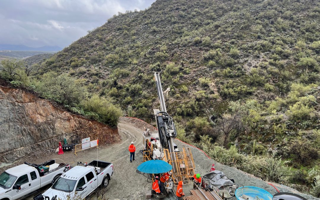 Arizona Metals Commences Drilling at the Western Target